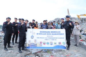 Sinergi Berkah Takjil Medan 2025, Kolaborasi Detasemen Gegana Satuan Brimob Polda Sumut, TNI dan Kelurahan Sambut Ramadhan