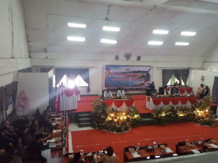Dalam Rangka HUT Kabupaten Toba ke 26 Toba, DPRD Toba Gelar Rapat Paripurna