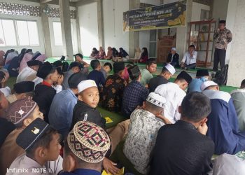Semarak Ramadhan 1446 H, Siswa SMP Negeri 1 Salak Ikuti Pesantren Kilat di Masjid Nurul Islam