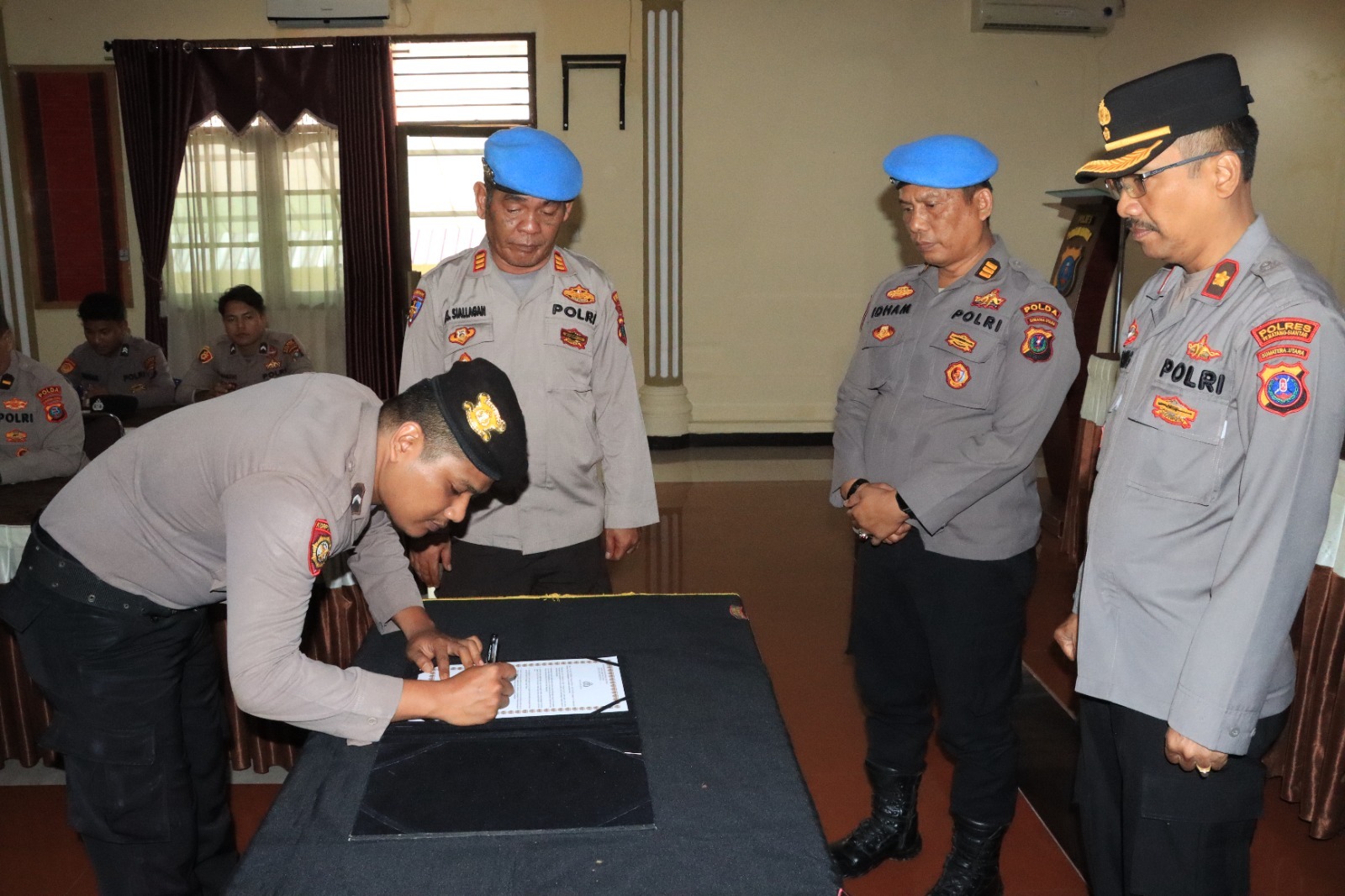 Polres Pematangsiantar Terima Kunker Tim Propam Polda Sumut