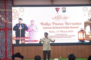 Pererat Kebersamaan, Brimob Polda Sumut Gelar Buka Puasa Bersama Penuh Kehangatan