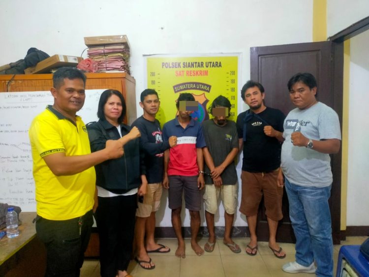 Polsek Siantar Utara Berhasil Ringkus Dua Pelaku Pencurian di Jalan Meranti