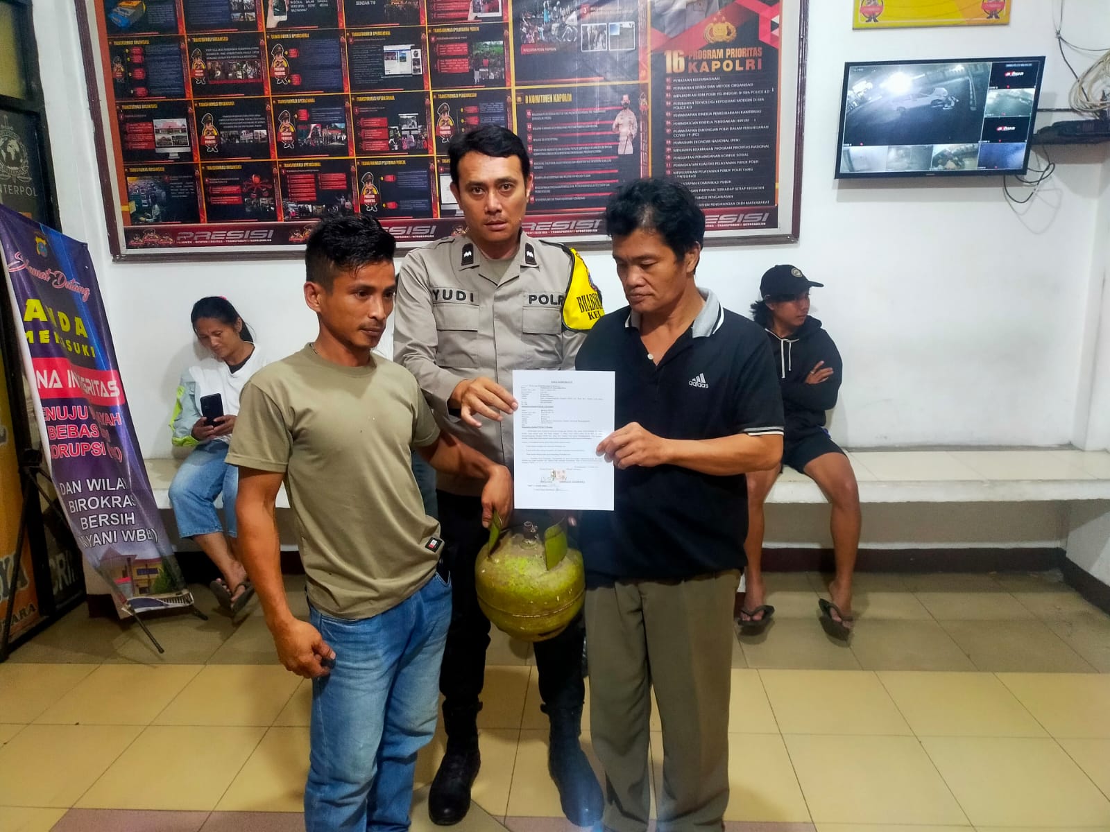 Perkara Pencurian Tabung Gas Berujung Di Polsek Siantar dengan Problem Solving