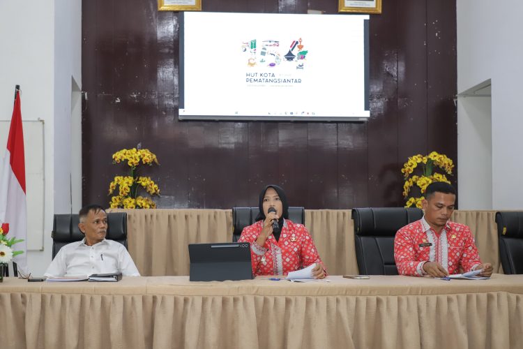 Wakil Wali Kota Herlina Pimpin Rapat Persiapan dan Pembentukan Panitia Peringatan Hari Jadi ke-154 Tahun Kota Pematangsiantar
