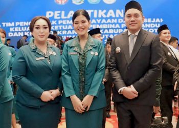 Ny Juniatry Franc Bernhard Tumanggor sebagai Ketua TP PKK Kabupaten Pakpak Bharat Periode 2025-2030
