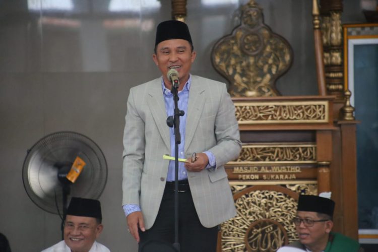 Bupati Lampung Barat Parosil Minta Pemerintah Provinsi Lampung Turun Cek Ruas Jalan Lambar-Sumatera Selatan Yang Sempat Viral