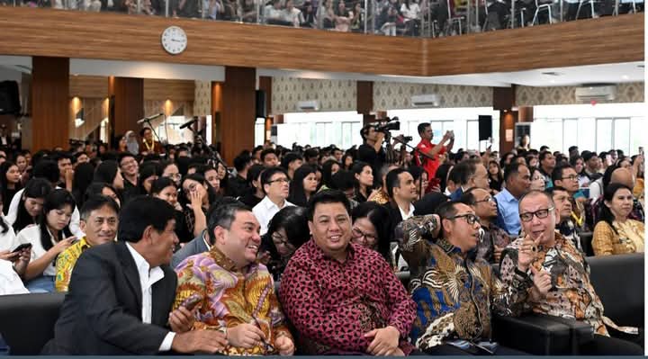 Bupati Pakpak Bharat Hadiri Nommensen Festival 2025" di Aula Universitas HKBP Nomensen Medan