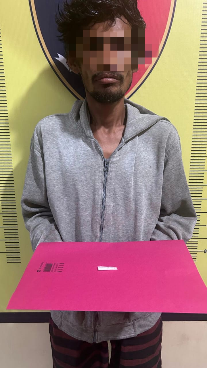 Tim Reskrim Polsek Sibolga Selatan Ringkus Nelayan Pemilik Paket Sabu 