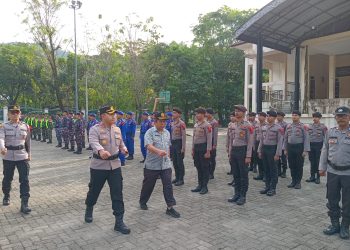 Forkopimda Kota Sibolga Ikuti Apel Gelar Pasukan Ops Ketupat Toba 2025