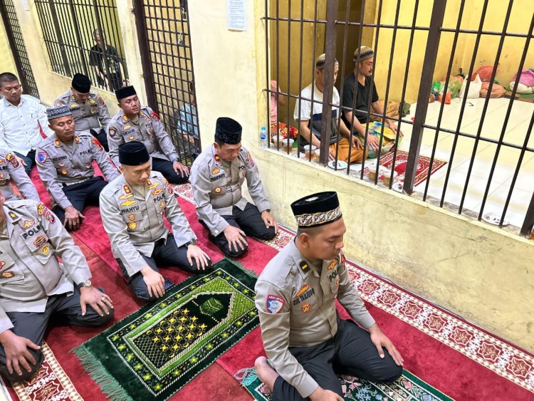 Kapolres Tapteng Minta Tahanan Introfeksi Diri Saat Momen Ramadhan