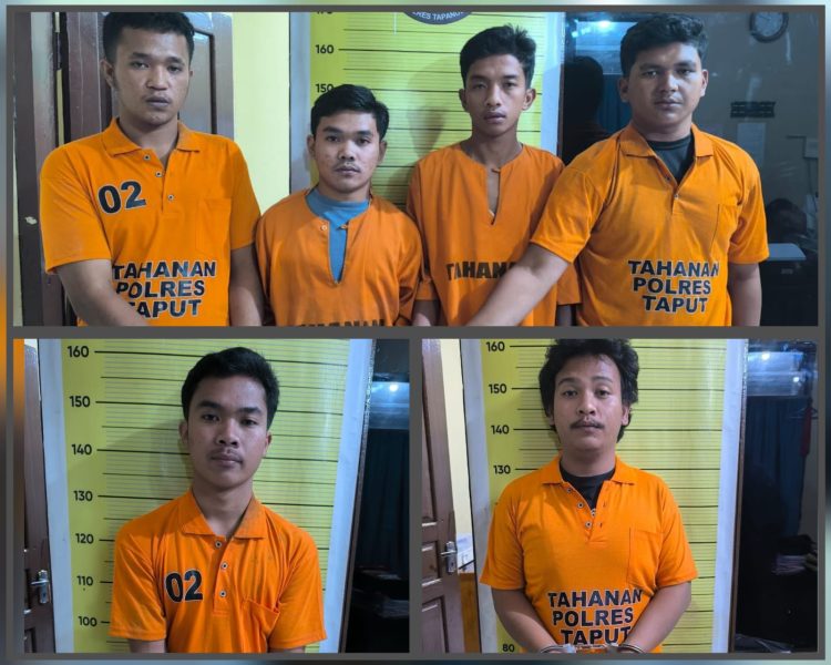 5 Mahasiswa Akper Pemkab Taput Dan 1 Pengedar Diringkus Polisi Saat Asyik Pesta Narkoba