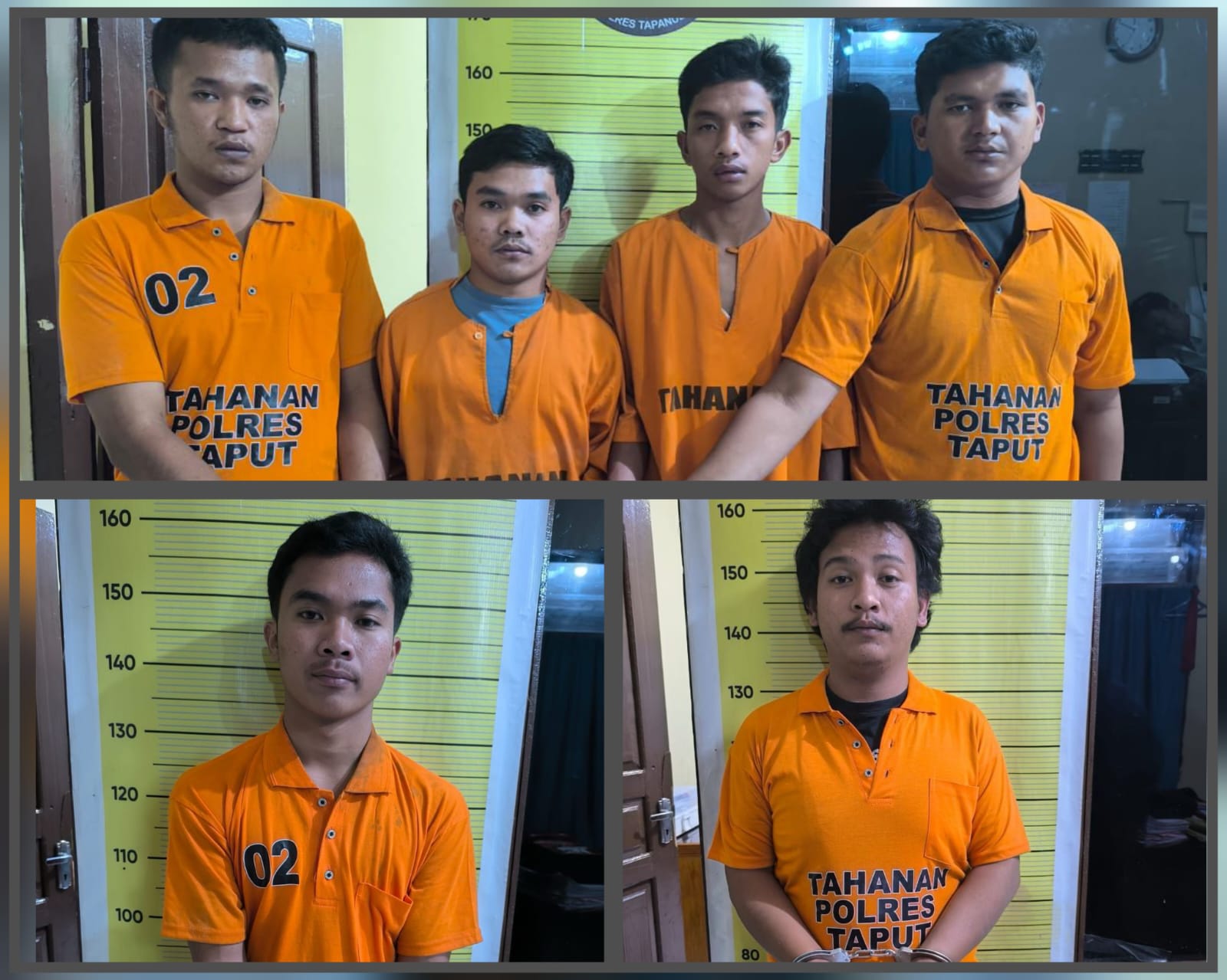 5 Mahasiswa Akper Pemkab Taput Dan 1 Pengedar Diringkus Polisi Saat Asyik Pesta Narkoba