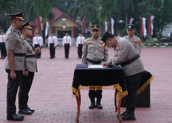 Polres Simalungun Dipimpin AKBP Marganda Aritonang, Siap Tingkatkan Profesionalisme Pengamanan Kamtibmas