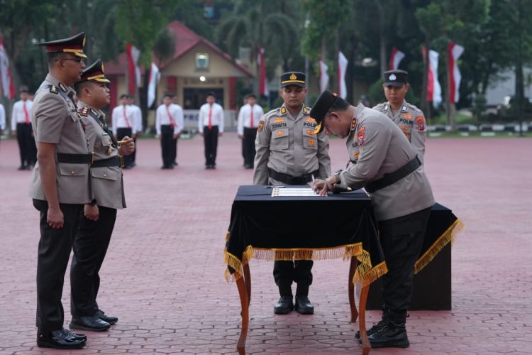 Polres Simalungun Dipimpin AKBP Marganda Aritonang, Siap Tingkatkan Profesionalisme Pengamanan Kamtibmas
