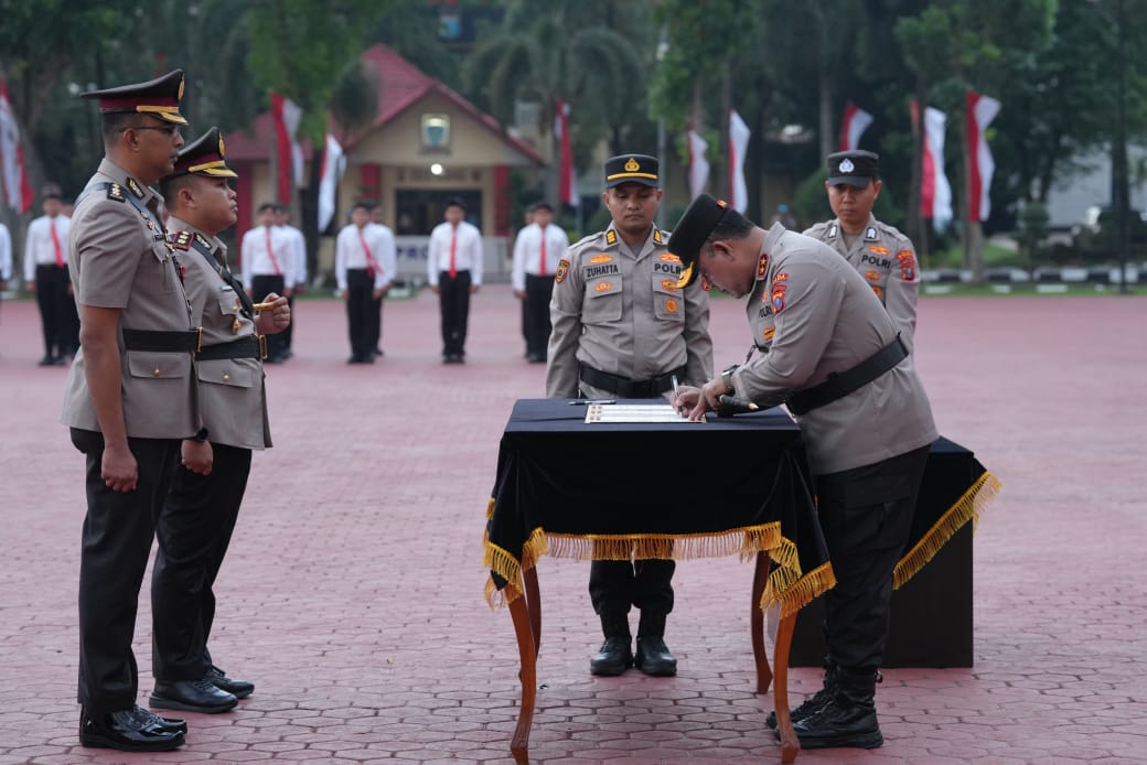Polres Simalungun Dipimpin AKBP Marganda Aritonang, Siap Tingkatkan Profesionalisme Pengamanan Kamtibmas