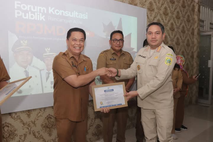 Bupati Pakpak Bharat Membuka FKP Penyusunan Ranwal RPJMD