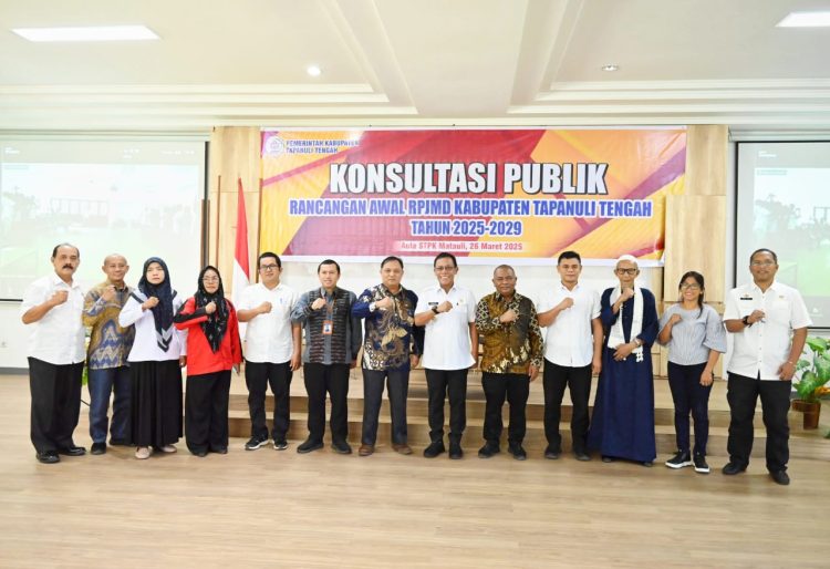 Buka Konsultasi RPJMD, Bupati Tapteng  Berkomitmen Wujudkan Tapteng Naik Kelas, Adil Untuk Semua