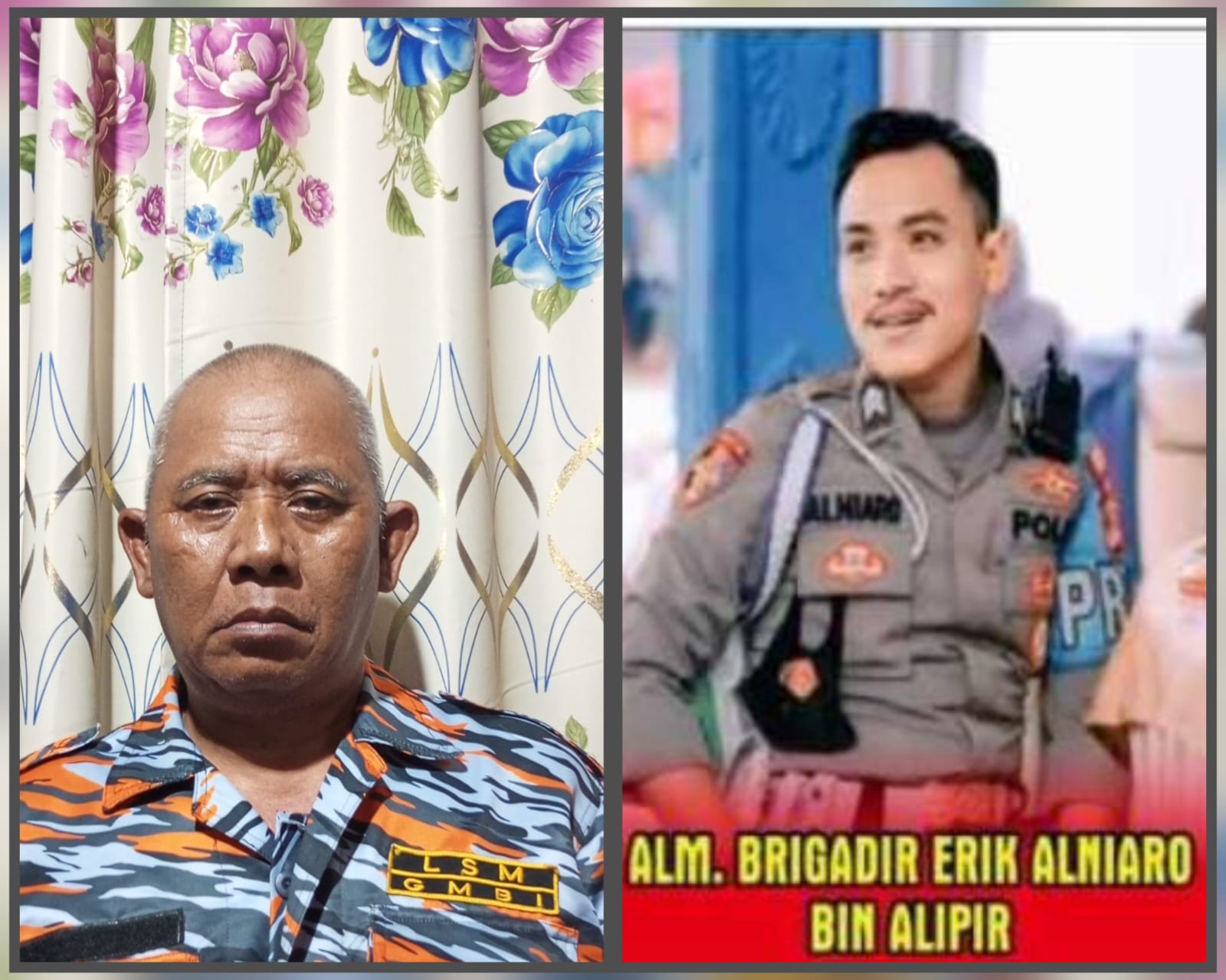 Kordiv Pam B133 GMBI Wilter Lampung Ajak Masyarakat Kawal Kasus Kematian Brigadir Erik