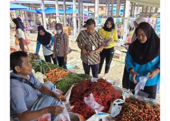 Pastikan Ketersedian Pangan Jelang Lebaran, Pemkab Way Kanan Pantau Harga Pangan
