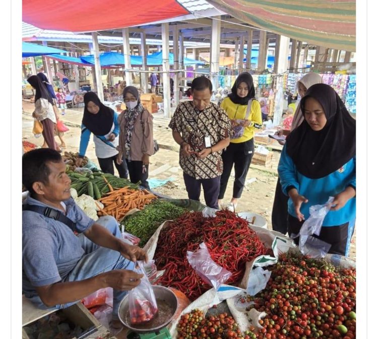 Pastikan Ketersedian Pangan Jelang Lebaran, Pemkab Way Kanan Pantau Harga Pangan