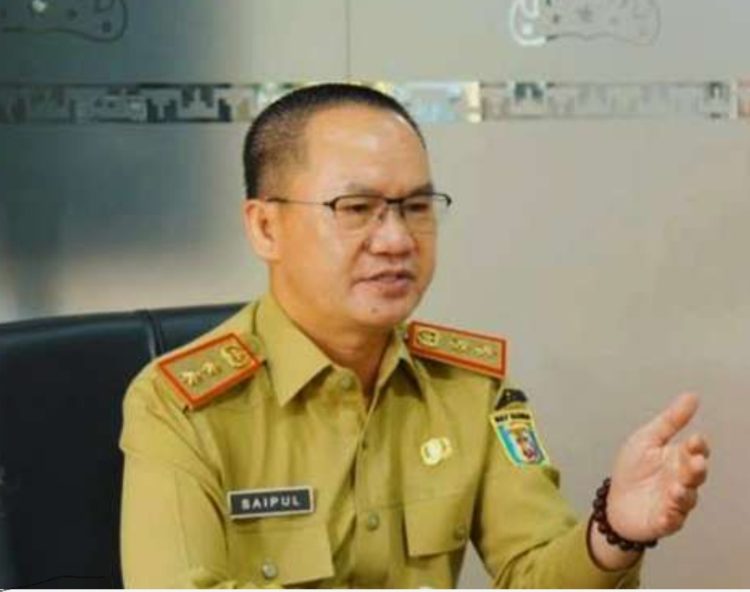 Sekretaris Daerah Way Kanan Saipul Pensiun