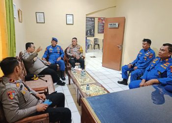 Pastikan Polairud Polres Sibolga Siap Melaksanakan Tugas, Kapolres Sibolga Cek Langsung Markas Sat Polairud