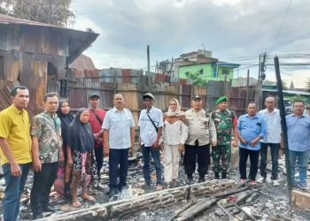 Kombes Pol (P) Dr Maruli Siahaan Ulurkan Tangan Peduli untuk Korban Kebakaran di Medan