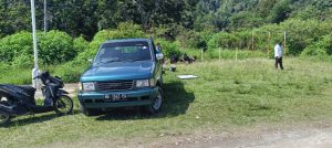 Pemasangan Plang Kepemilikan Tanah di Lapangan Mini oleh OTK, Keturunan Napitupulu Keberatan