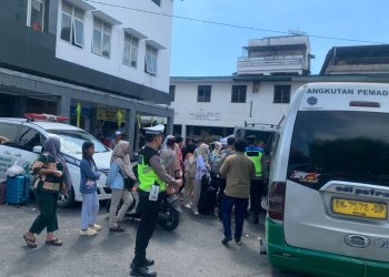 Personil Pos Yan Terminal Sibolga Pastikan Pemudik Nyaman