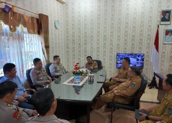 Kapolres Sibolga Kunjungi Walikota Sibolga Koordinasi Hari Jadi Kota Sibolga Ke-325 Tahun