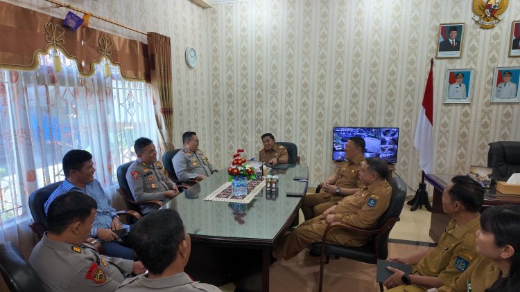Kapolres Sibolga Kunjungi Walikota Sibolga Koordinasi Hari Jadi Kota Sibolga Ke-325 Tahun