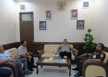 Meningkatkan Sinergitas Dan Koordinasi, Kapolres Sibolga Sambangi Kantor Kejaksaan Negeri Sibolga