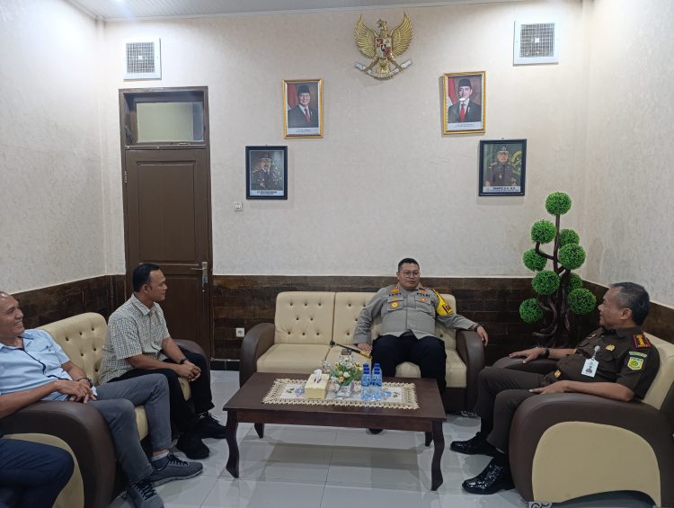 Meningkatkan Sinergitas Dan Koordinasi, Kapolres Sibolga Sambangi Kantor Kejaksaan Negeri Sibolga