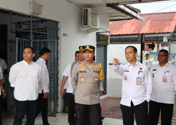 Kapolres Tapteng Kunjungi Lapas Klass II A Sibolga Pastikan Keamanan Kondusif