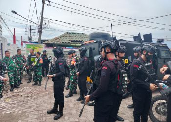 Komitmen Brimob Polda Sumut, Aksi Patroli Cipta Kondisi Stabilkan Situasi Pasca Kejadian Penggerebekan Transaksi Narkoba di Belawan