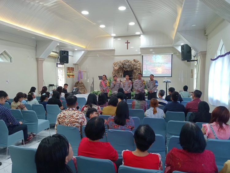 Polres Sibolga Aktif Laksanakan Minggu Kasih Dan Sampaikan Pesan Kamtibmas