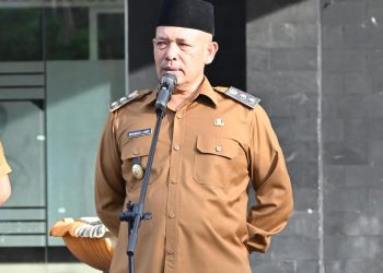 Wakil Bupati Tapteng Gelar Apel Gabungan Pejabat Eselon II Dan III