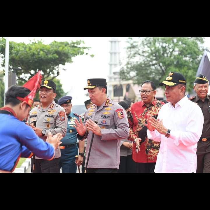 Kehadiran Kapolri Jenderal Pol Listyo Sigit Prabowo disambut dengan Tortor (ist)