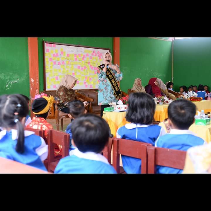 Bunda PAUD Sumut di TK Pembina Negeri 1 Medan, Jalan Guru Sinumba, Medan (ist)