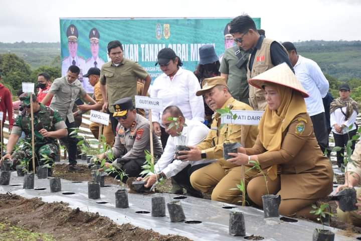 Bupati Dairi bersama Forkopimda Sumut