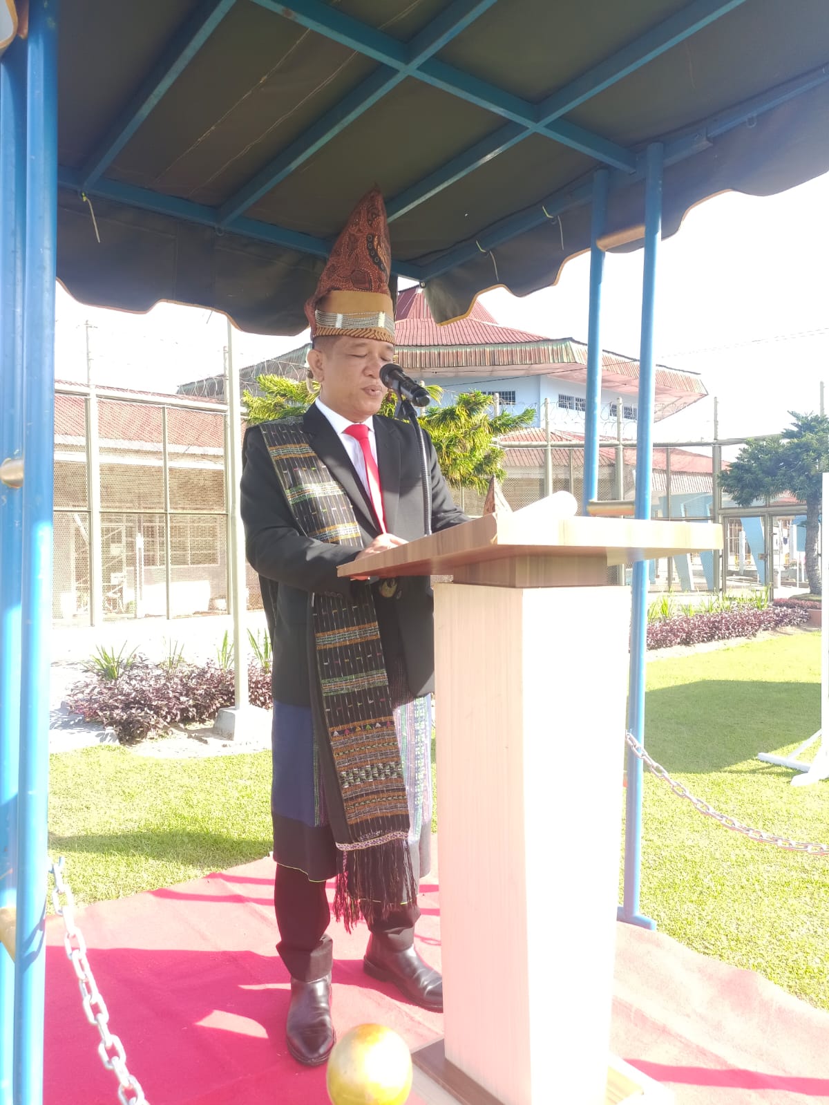 Kalapas Lapas Kelas IIA Pematangsiantar Pithra Jaya Saragih (photo istimewa)