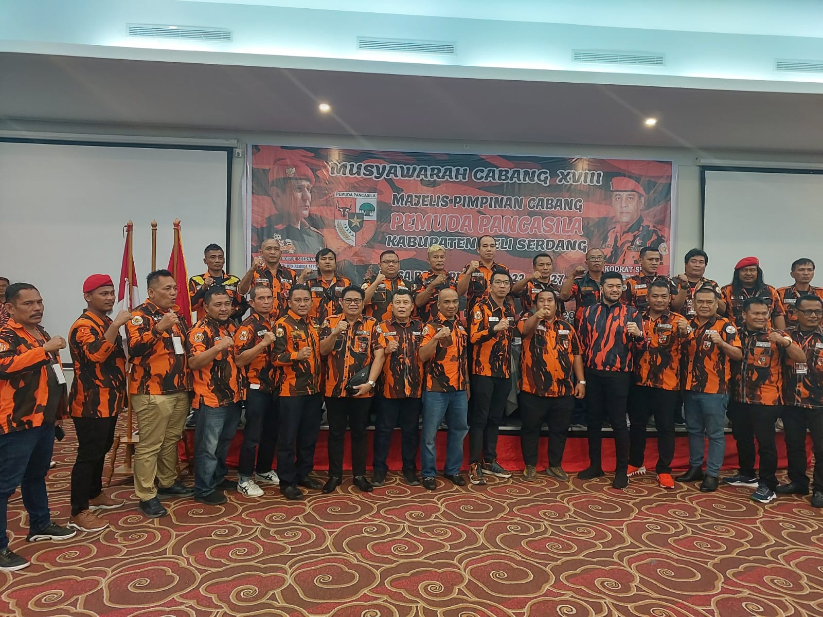MPC PP Deli Serdang terpilih secara aklamasi (Photo Istimewa)