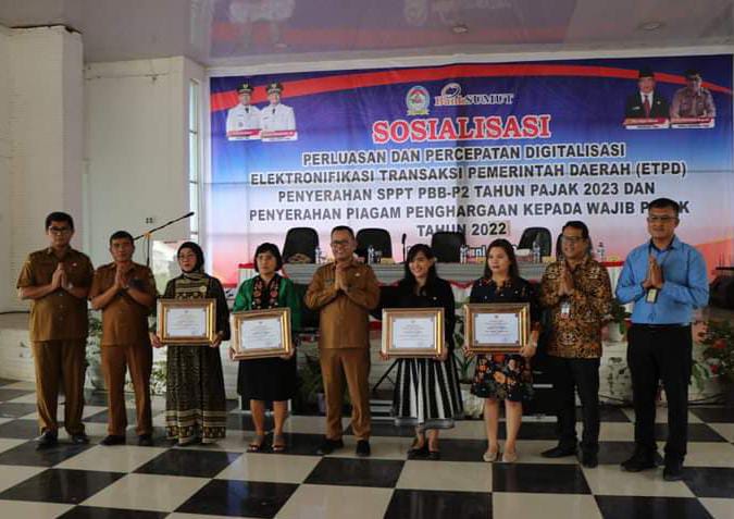Kesadaran Membayar Pajak merupakan Bentuk Kepedulian dalam Pelaksanaan Pembangunan di Kabupaten Toba.