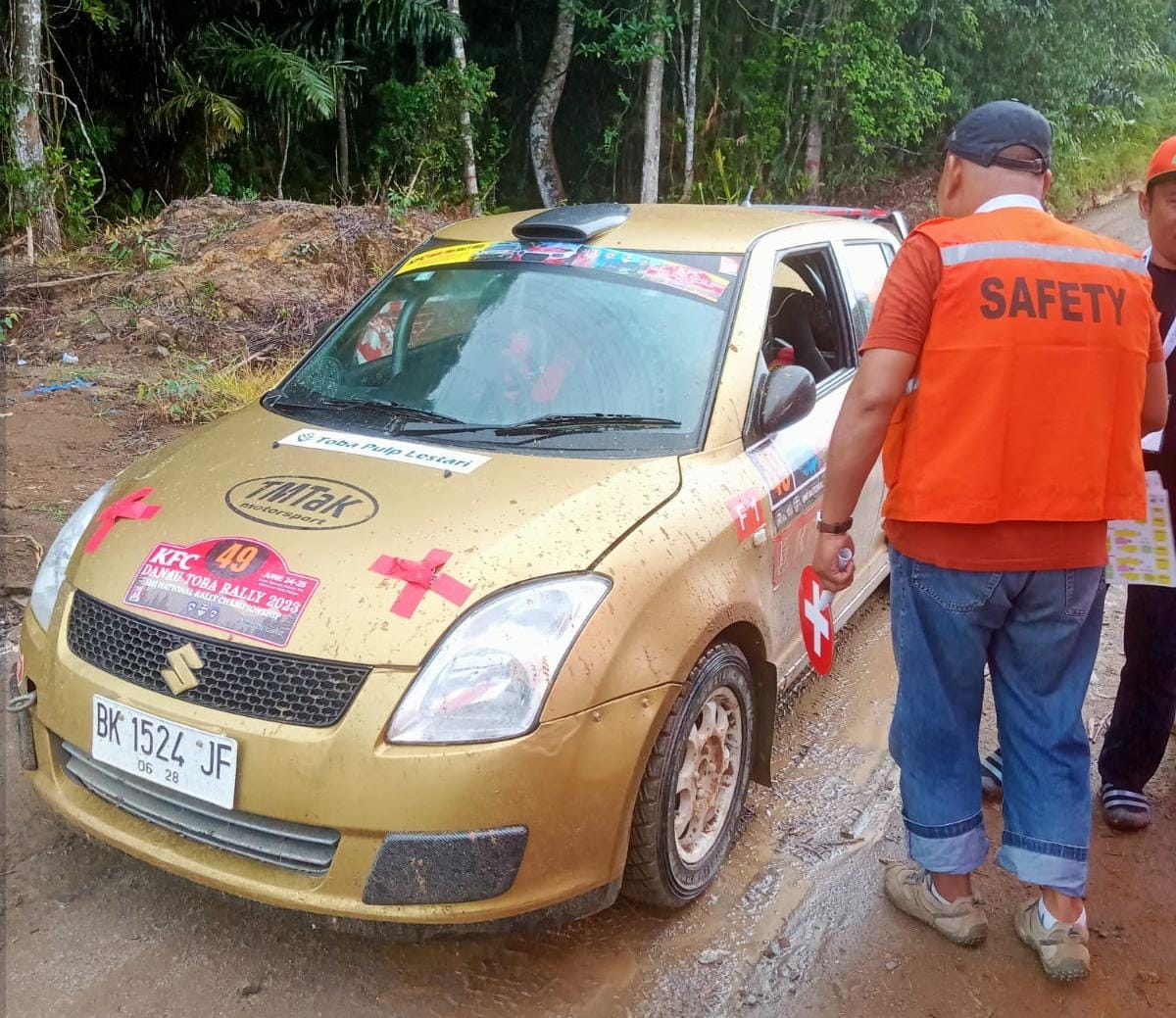 Polres Simalungun turunkan 100 personel pengamanan KFC Danau Toba Really 2023 (ist)