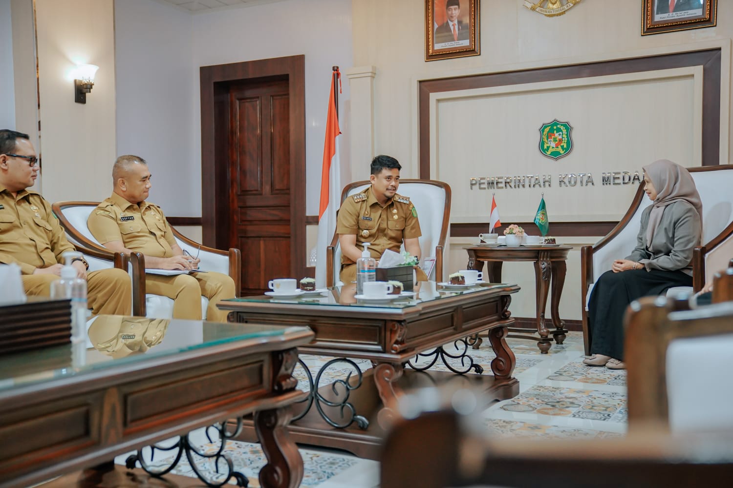 Wali Kota Medan Bobby Nasution dan HIMPSI Wilayah Sumatera Utara (NSH9)