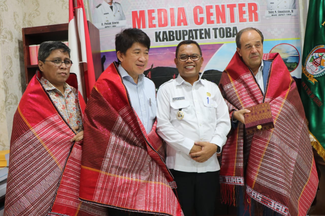 AME International audiensi dengan Bupati Toba.