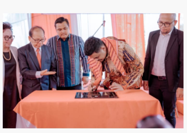 Wali Kota Medan, Bobby Nasution menghadiri Safari Natal GPDI “El Shadai”. ( ist)