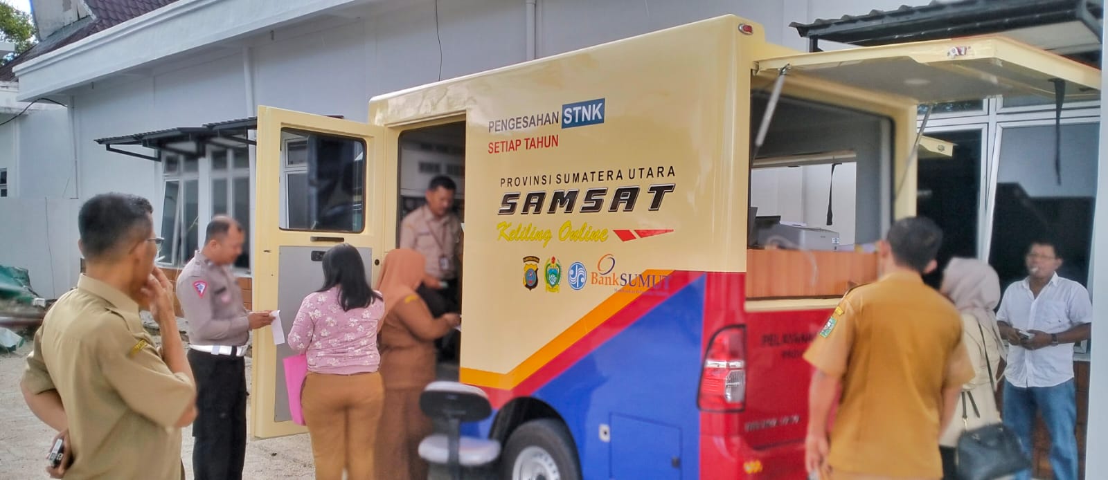 Unit Samsat keliling milik Pemprosu