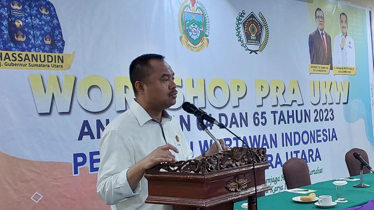 Ketua PWI Sumut, Farianda Putra Sinik, S.E