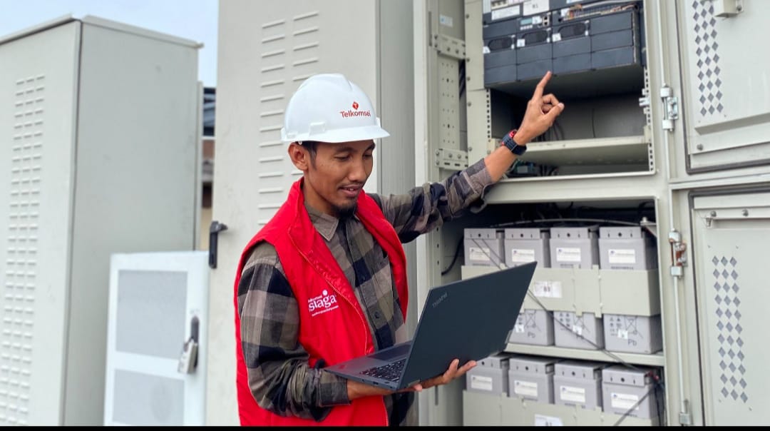 Trafik akses broadband Telkomsel selama momen Natal dan Tahun Baru 2023/2024 ( ist)